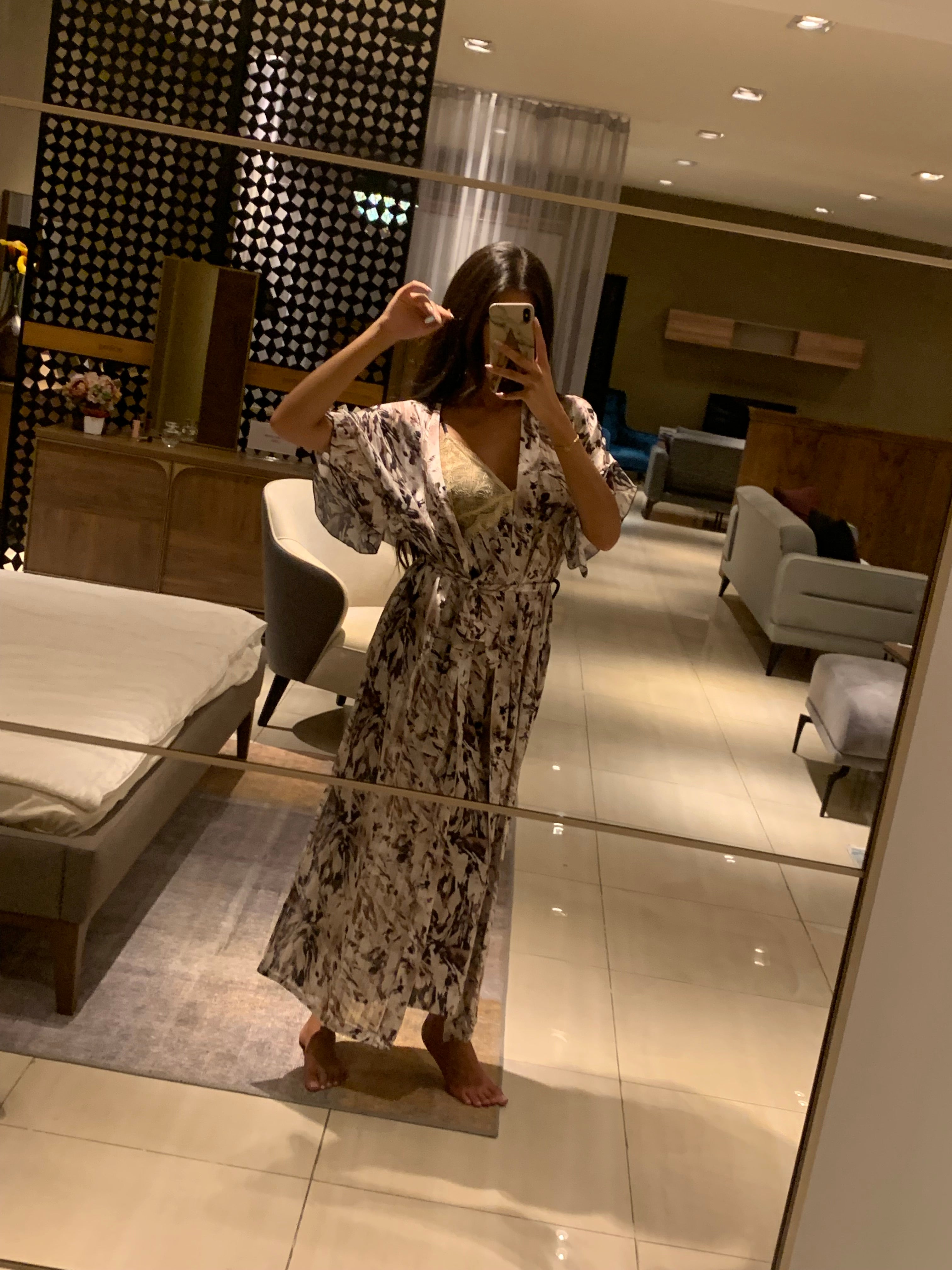 Robe et peignoir