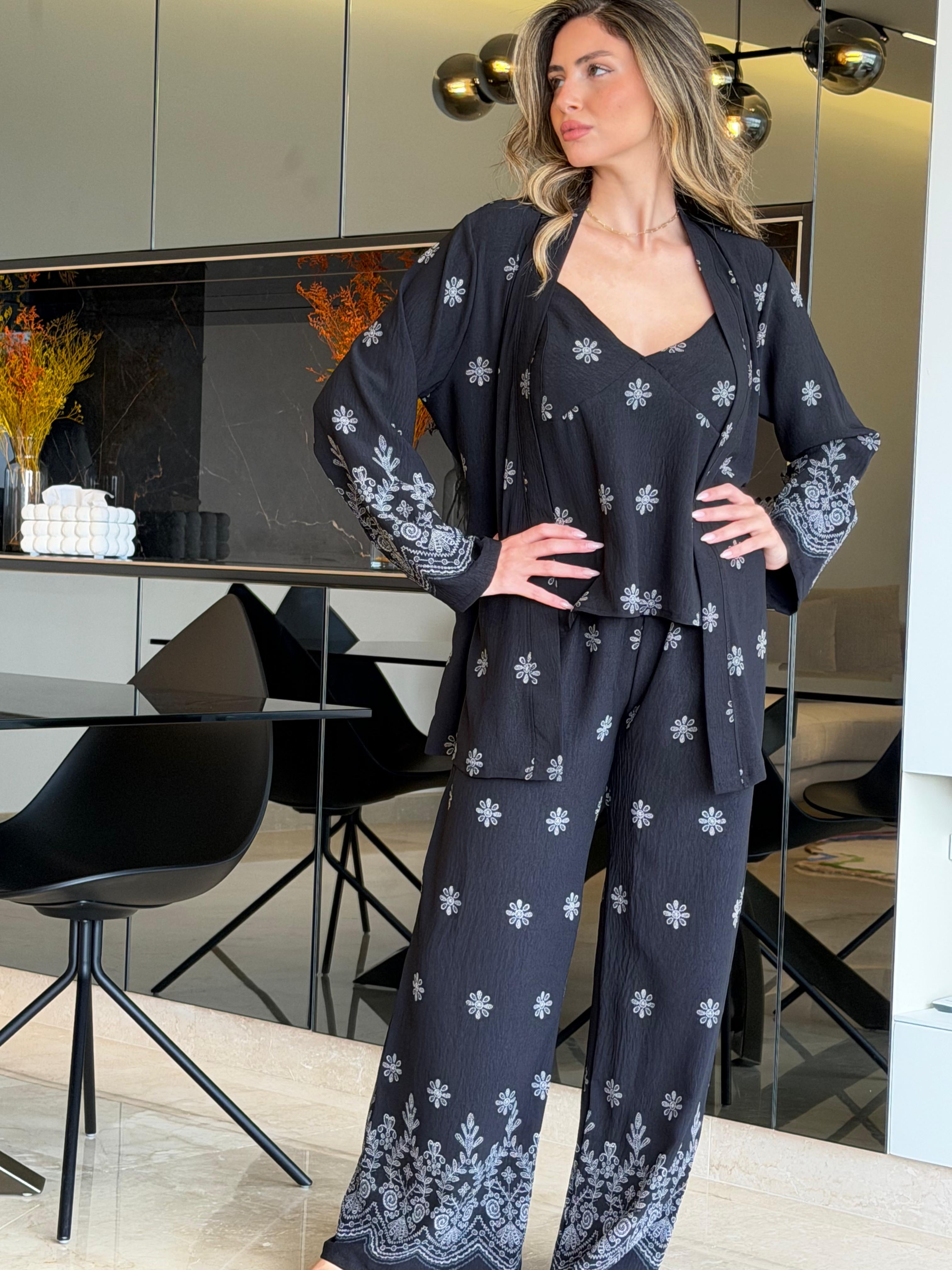 3Pcs Pants Set