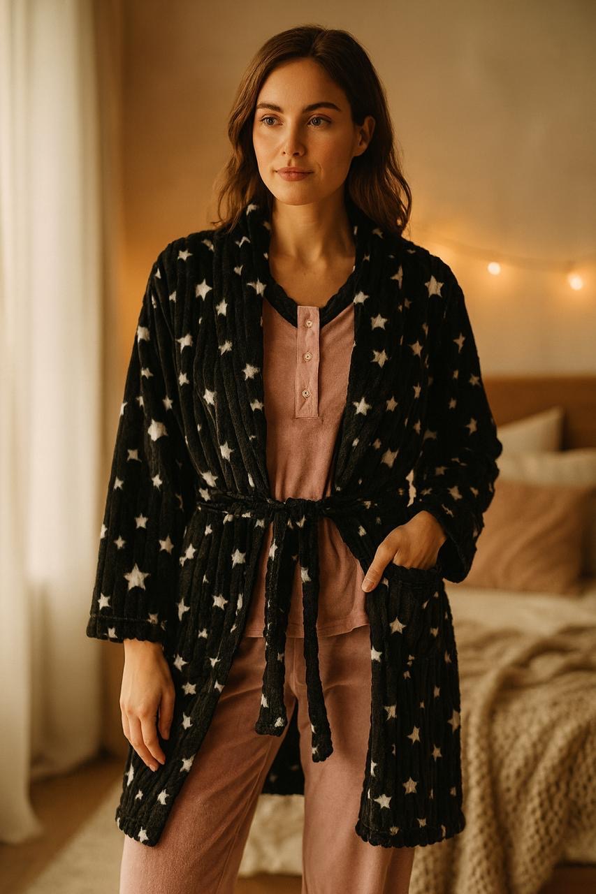 Pajama Set with Robe