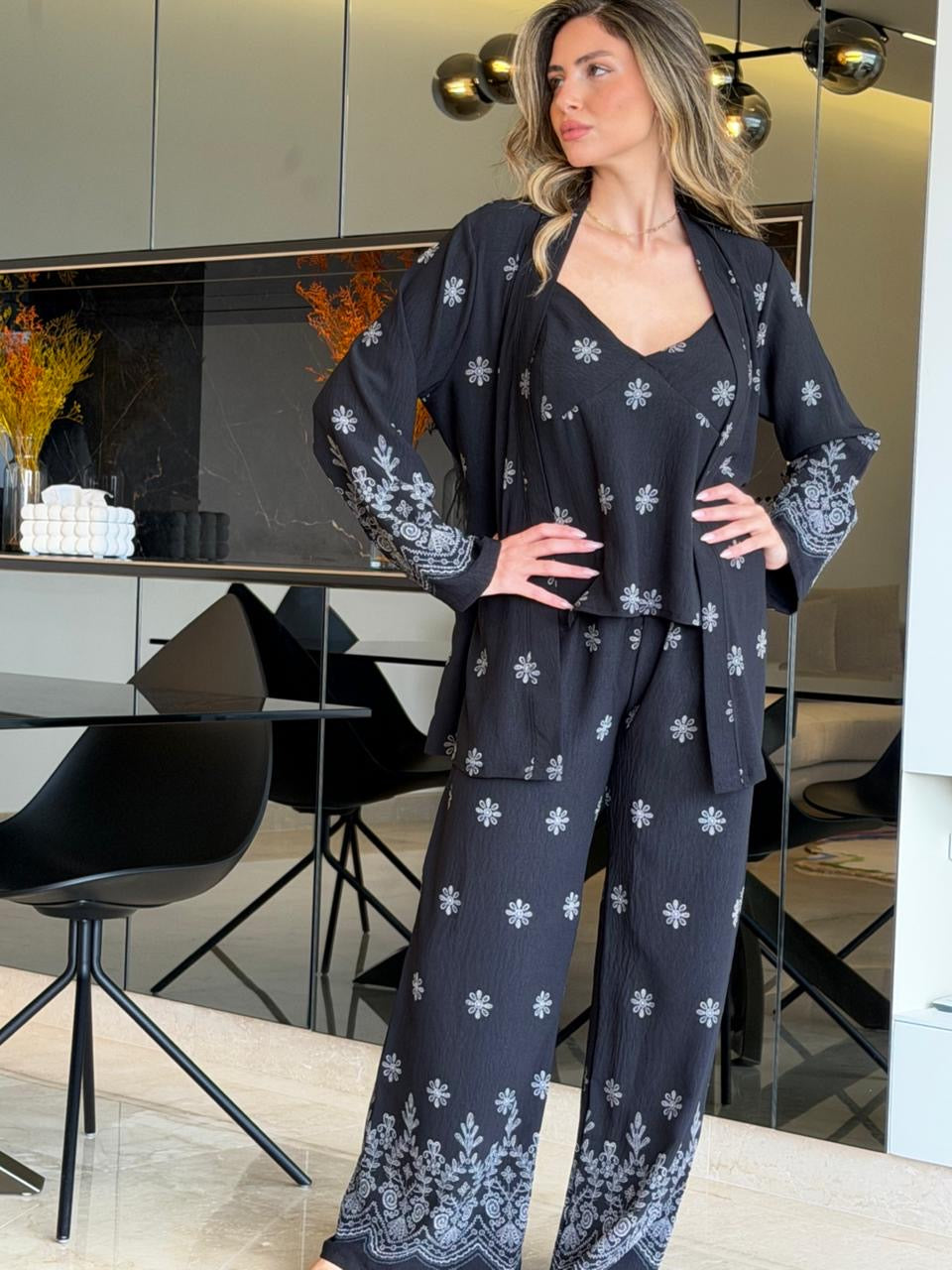 3Pcs Pants Set