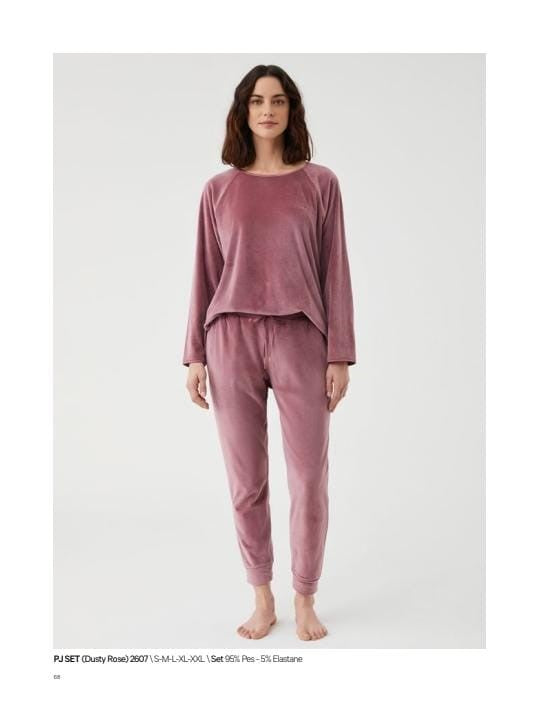 Cozy Winterberry Pants Pajama Set