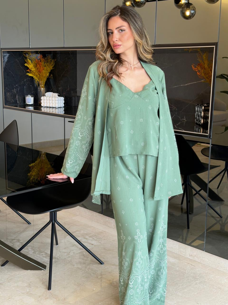 3Pcs Pants Set