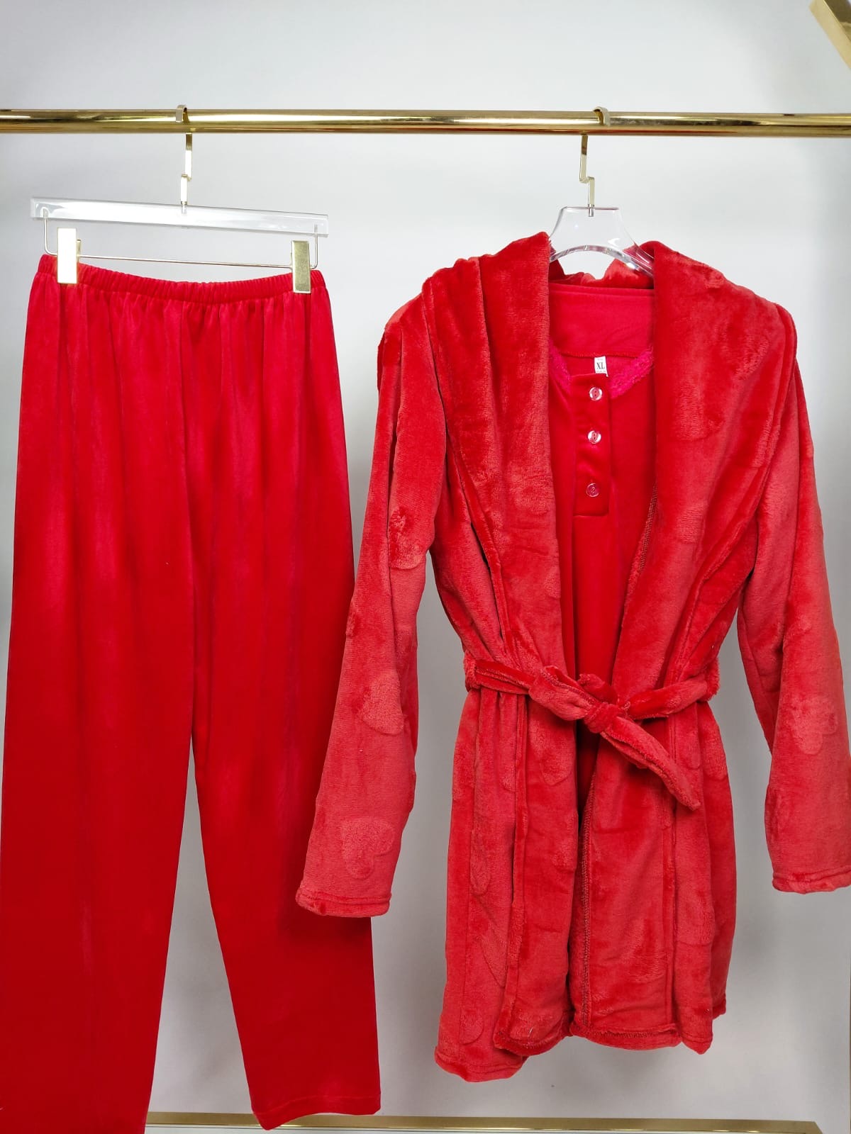Pajama Set with Robe