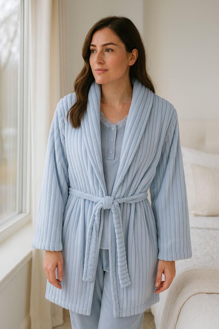 Pajama Set with Robe