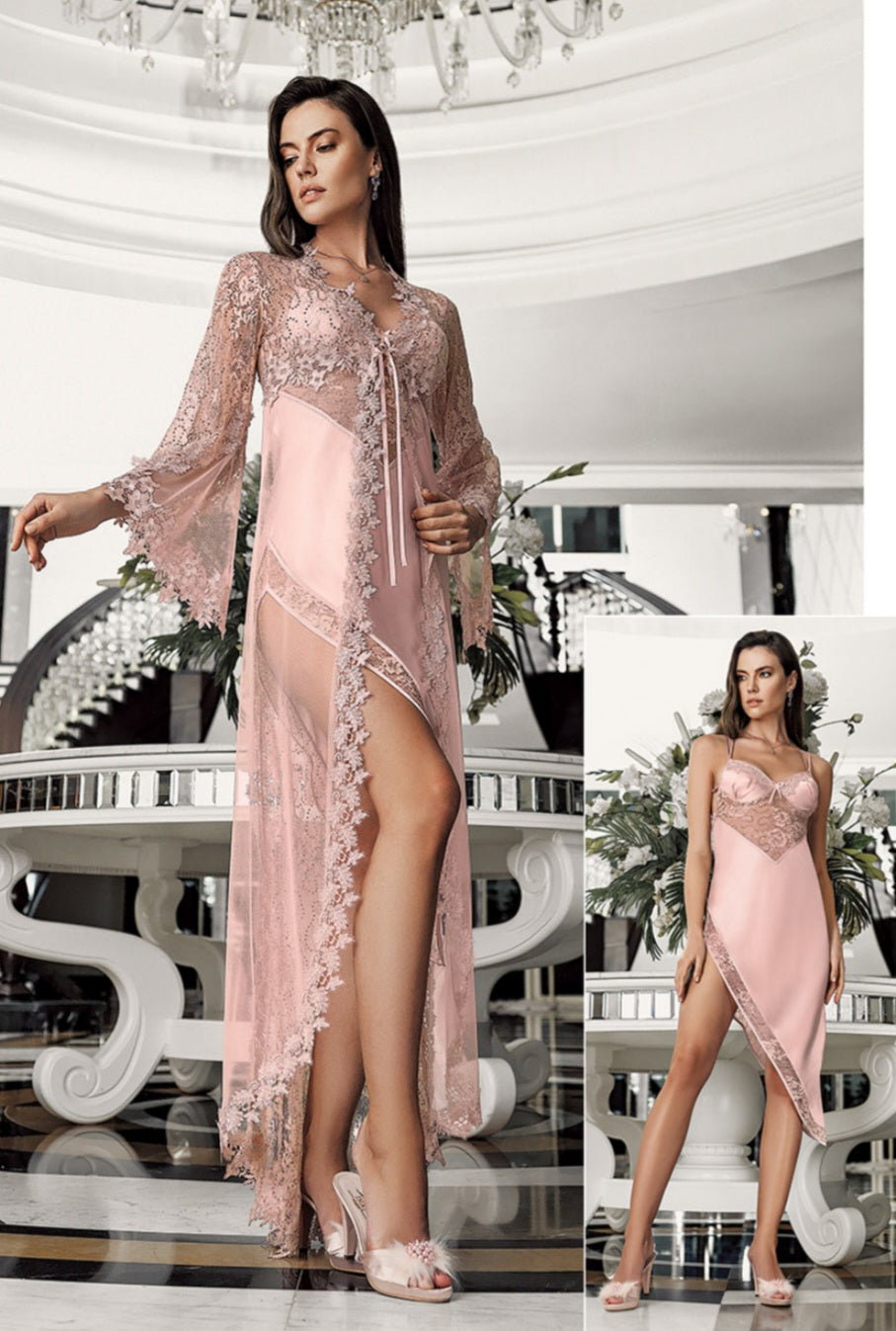 Robe et peignoir