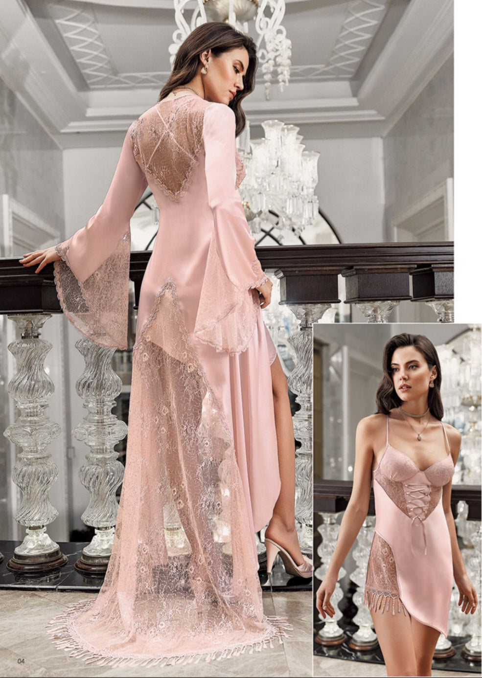 Robe et peignoir