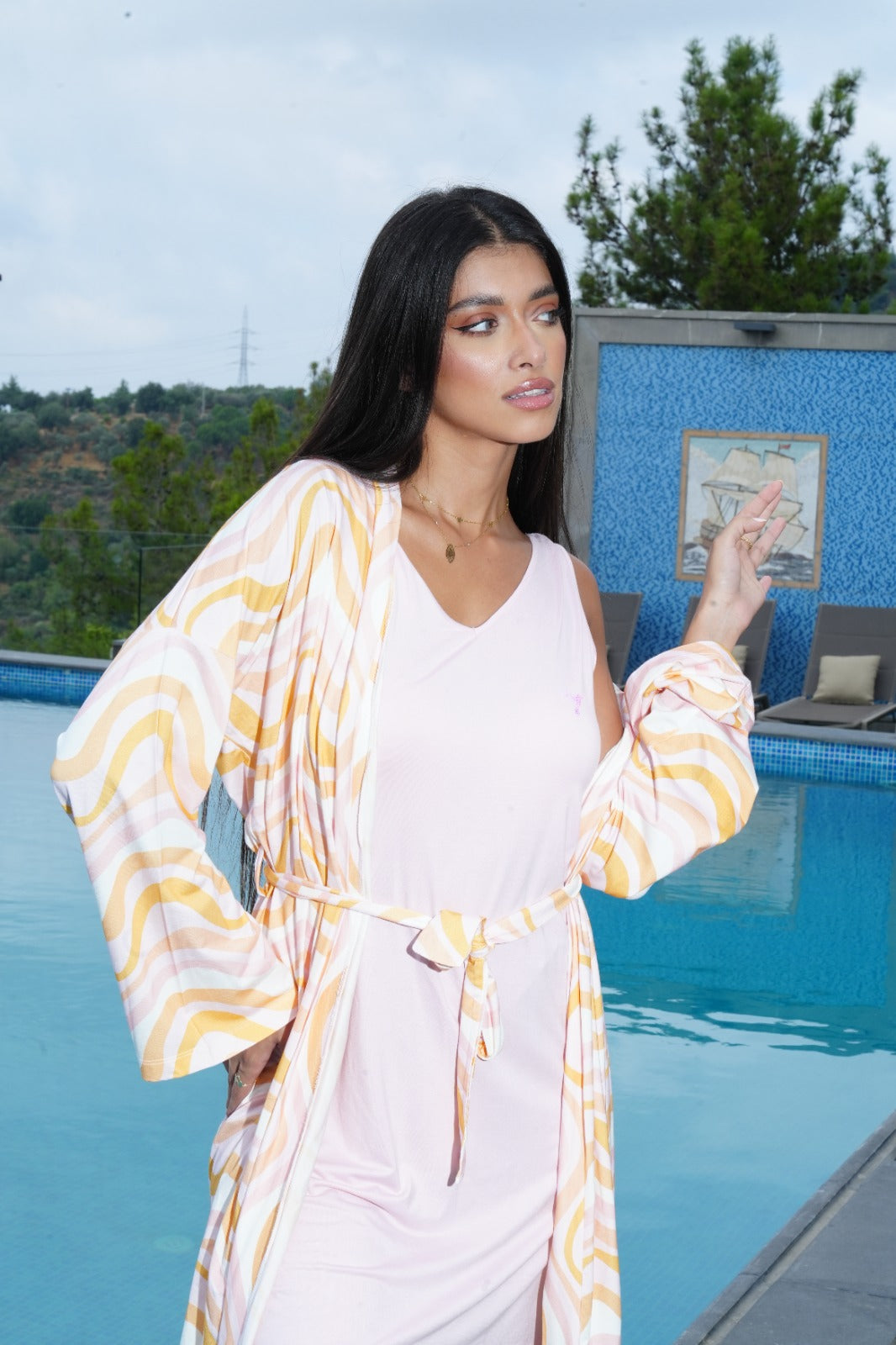 Dress & robe
