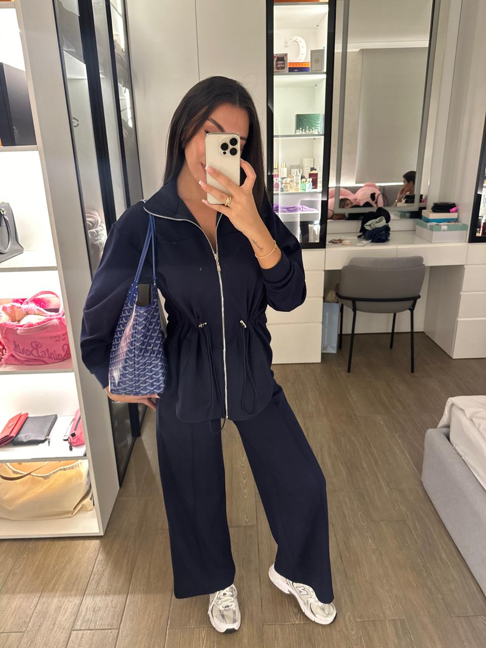 Luxe Traveler Zip Jogging Set