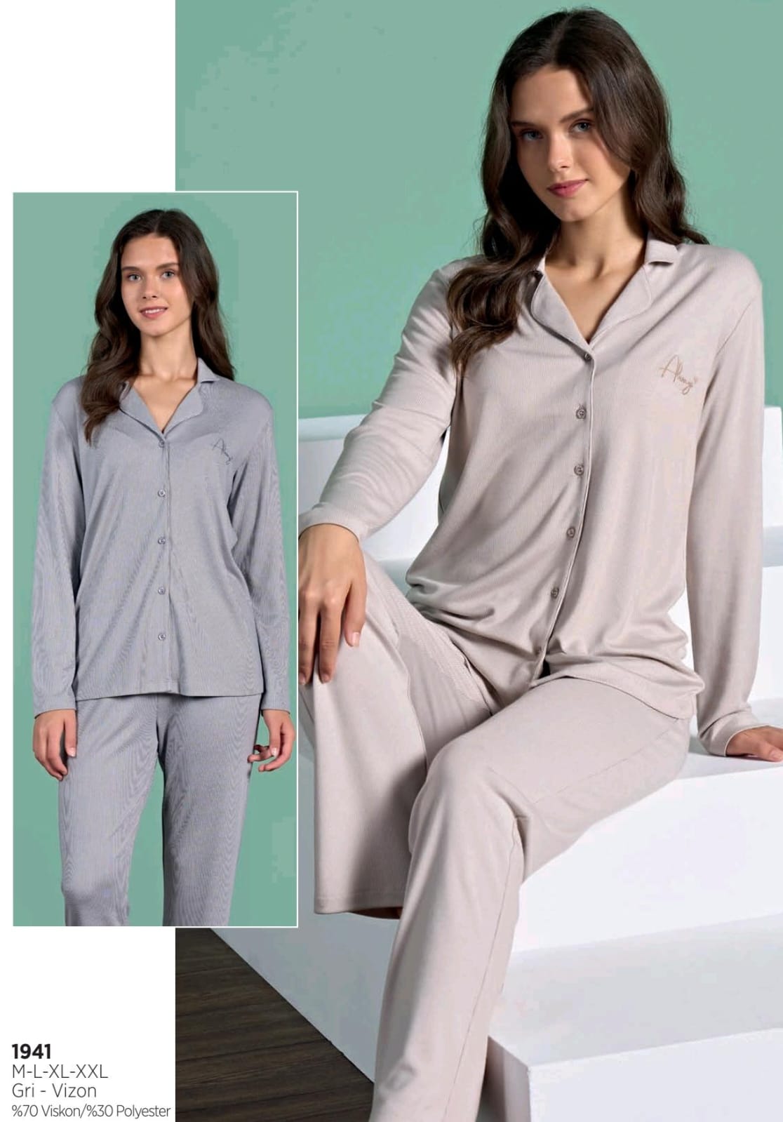 Urban Minimalist Pants Pajama Set
