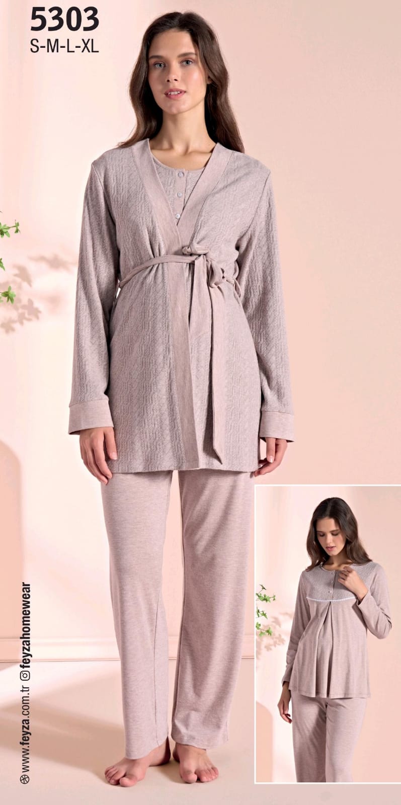 Rosewood Classic Pants Pajama Set