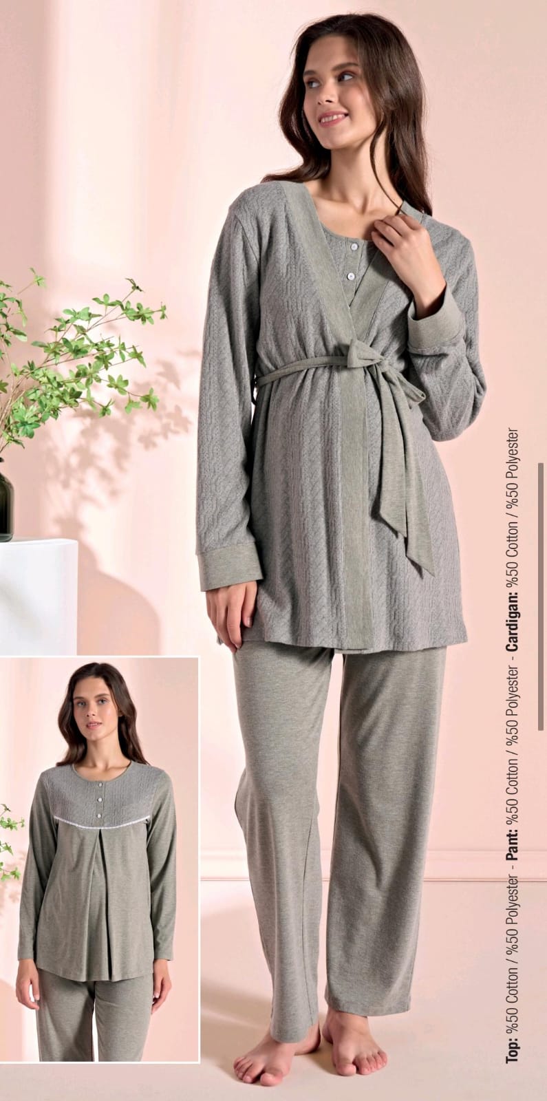 Rosewood Classic Pants Pajama Set