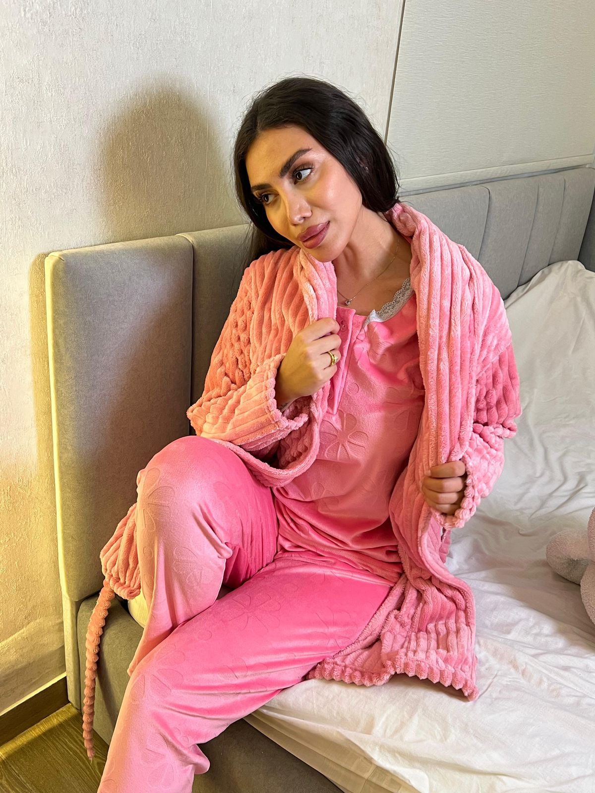 Cozy Weekend  Layering Pants Pajama Set