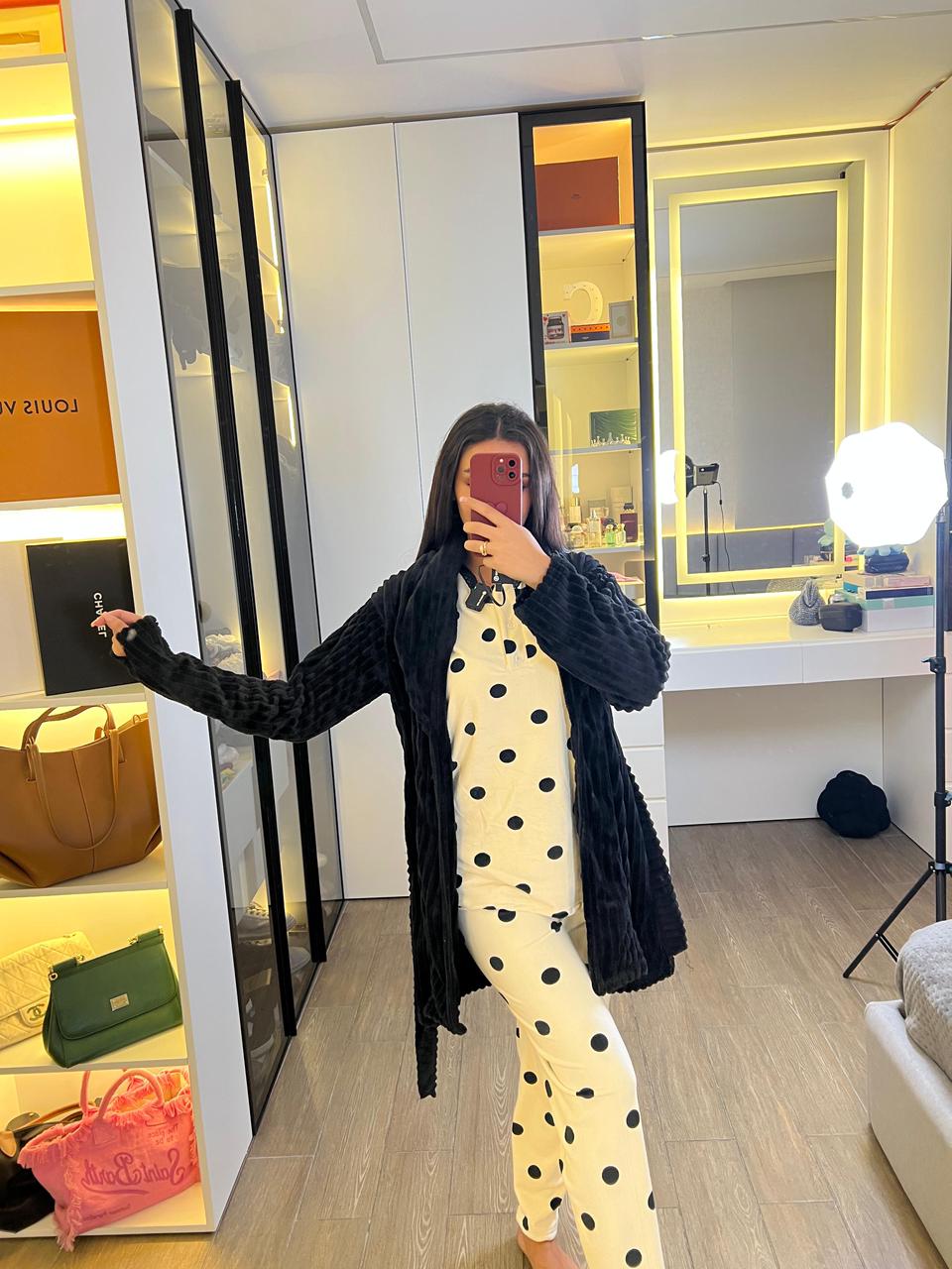 Cozy Weekend  Layering Pants Pajama Set