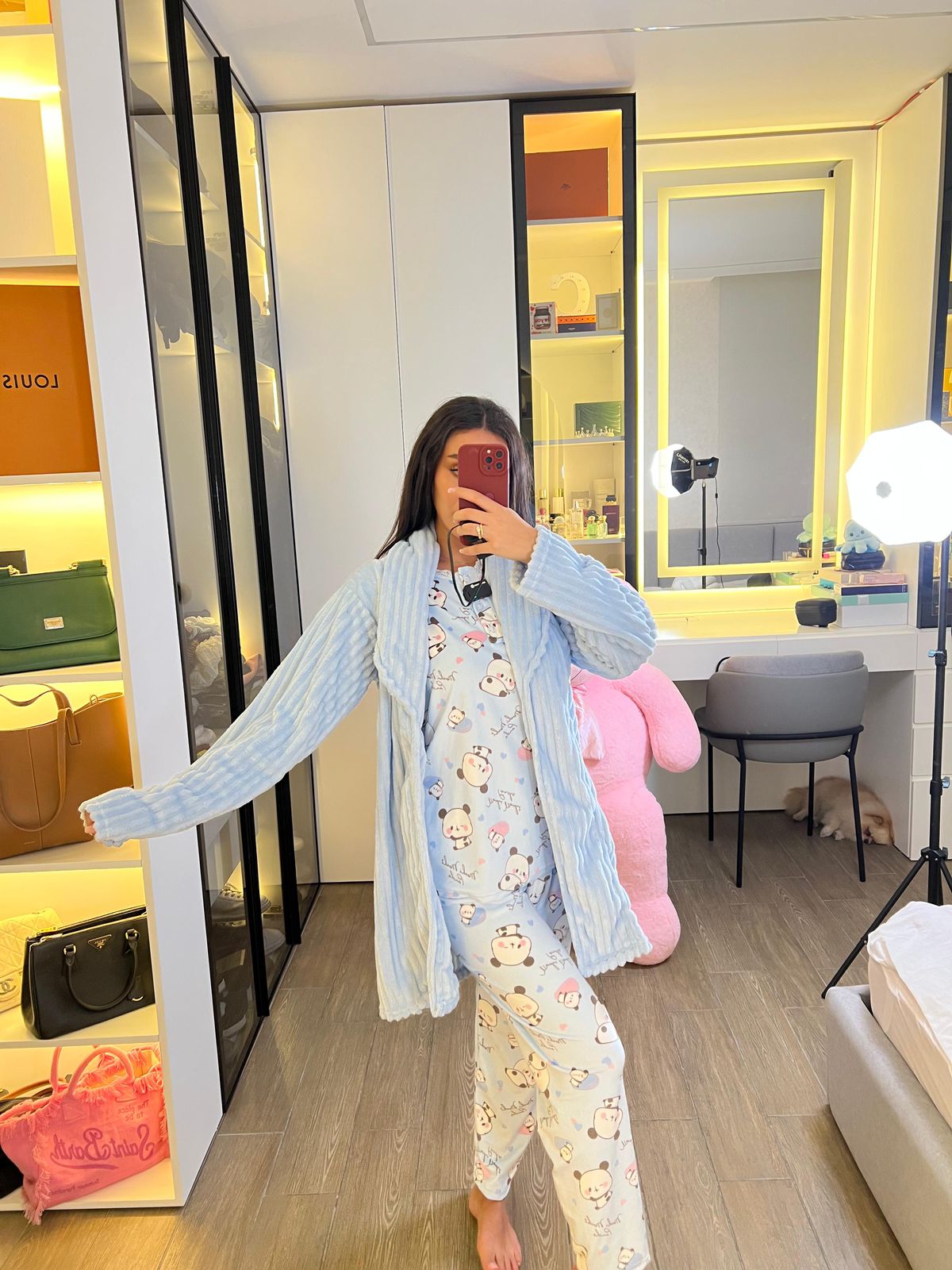 Cozy Weekend  Layering Pants Pajama Set