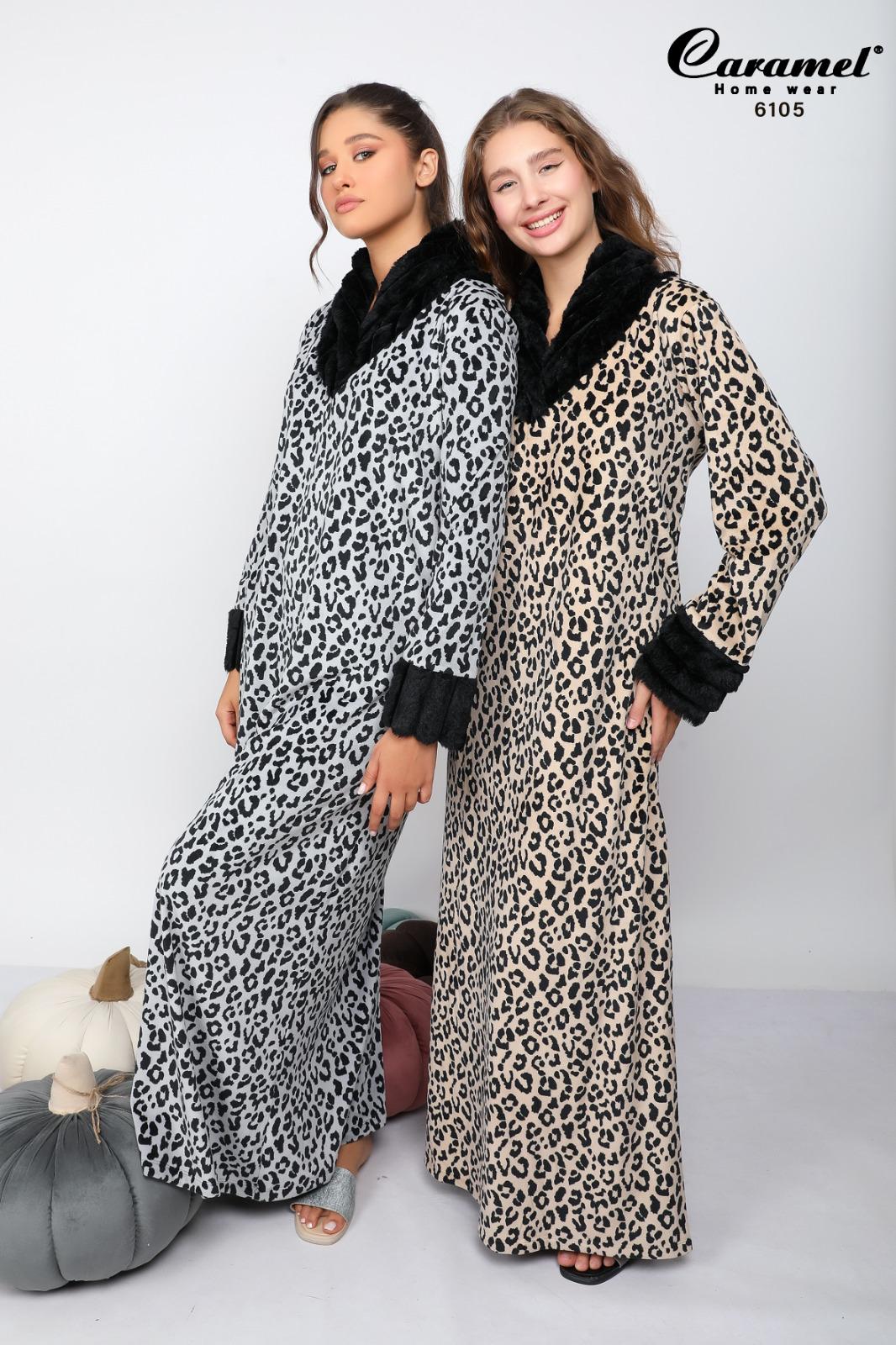 Luxe Safari Faux Fur Night Dress