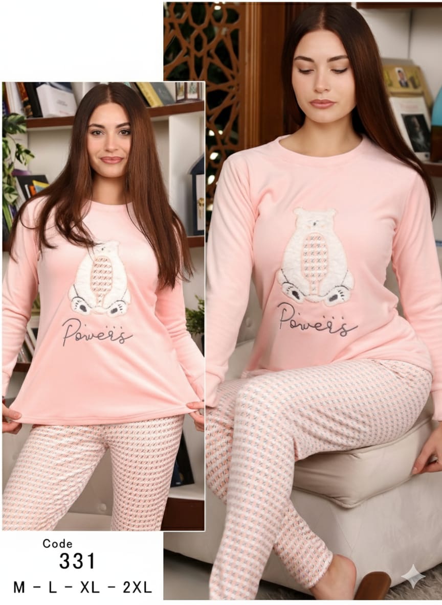 Sweet Bear Sleep Pants Pajama Set