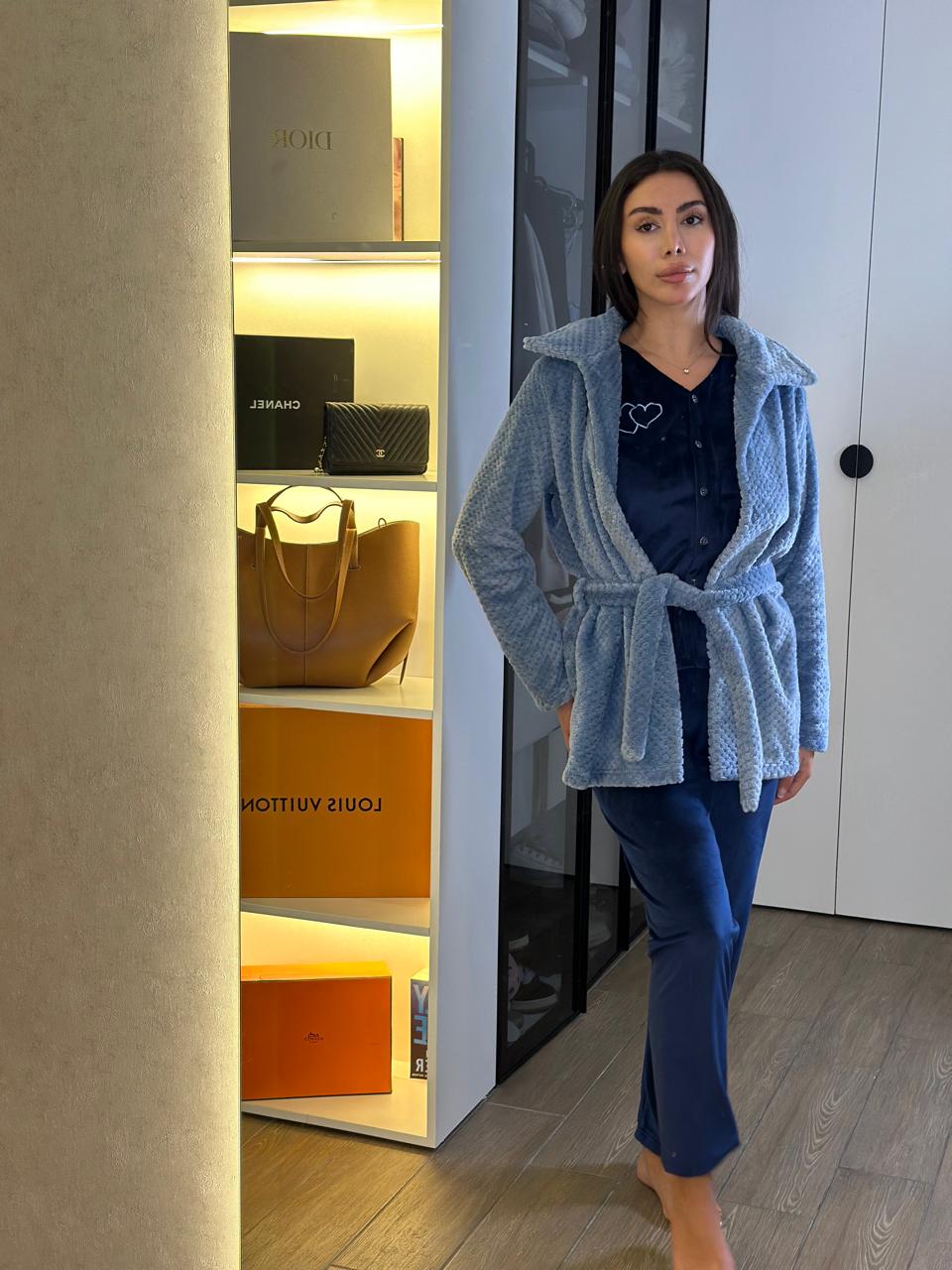 Heartfelt Dreams Pants & Robe Pajama Set