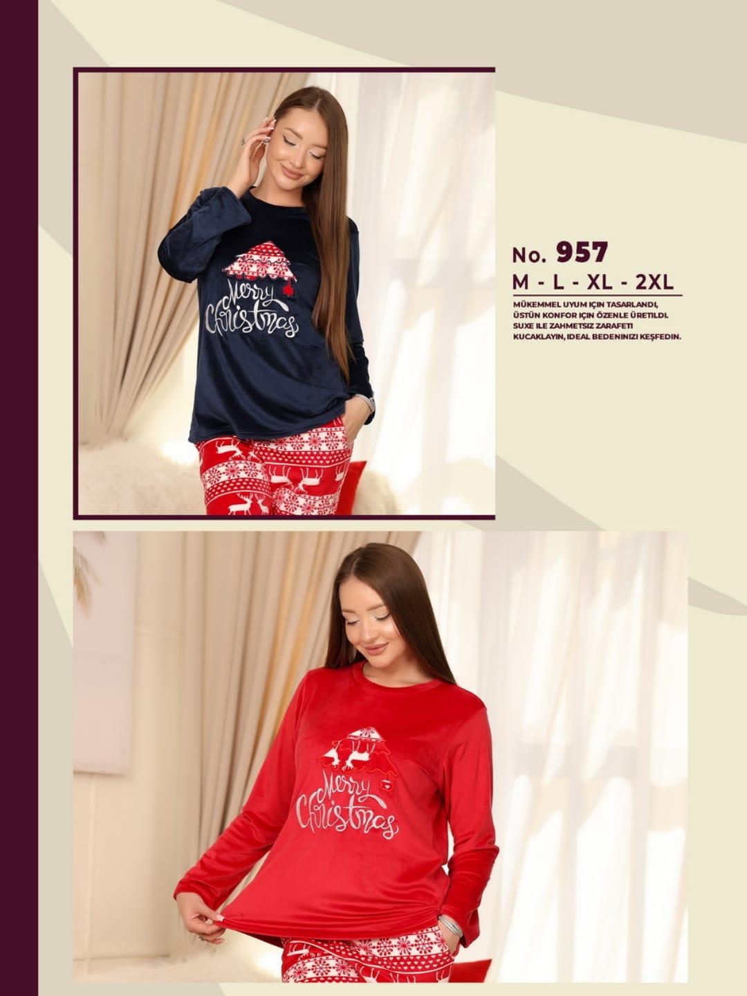 Holiday Cheer Pants Pajama Set