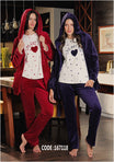 Fireside Snuggler Pants & Robe Pajama Set