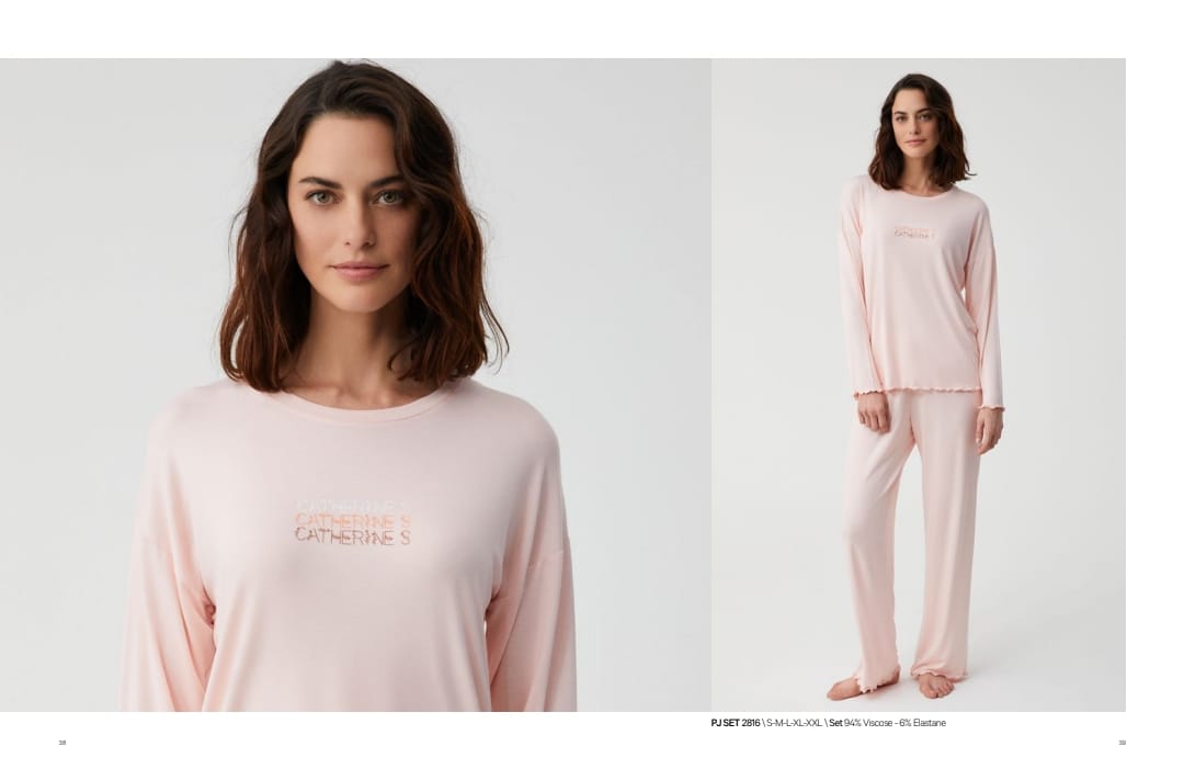 Navy Floral Pants & Robe Pajama Set