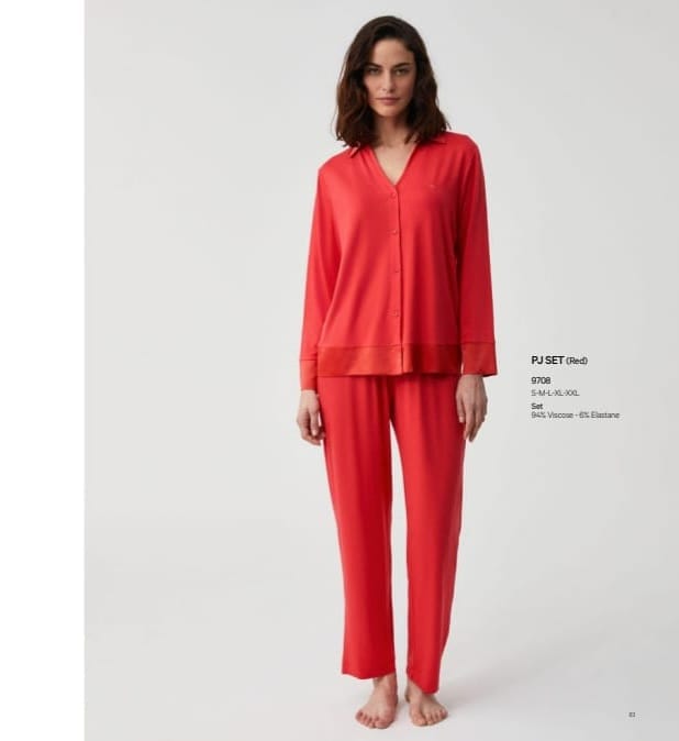 Fireside Evening Pants Pajama Set