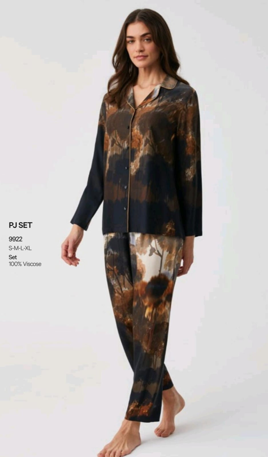 Autumn Forest Slumber Pants Pajama Set