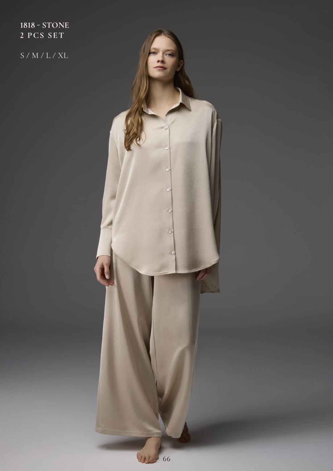 Satin Leisure Suit  Set