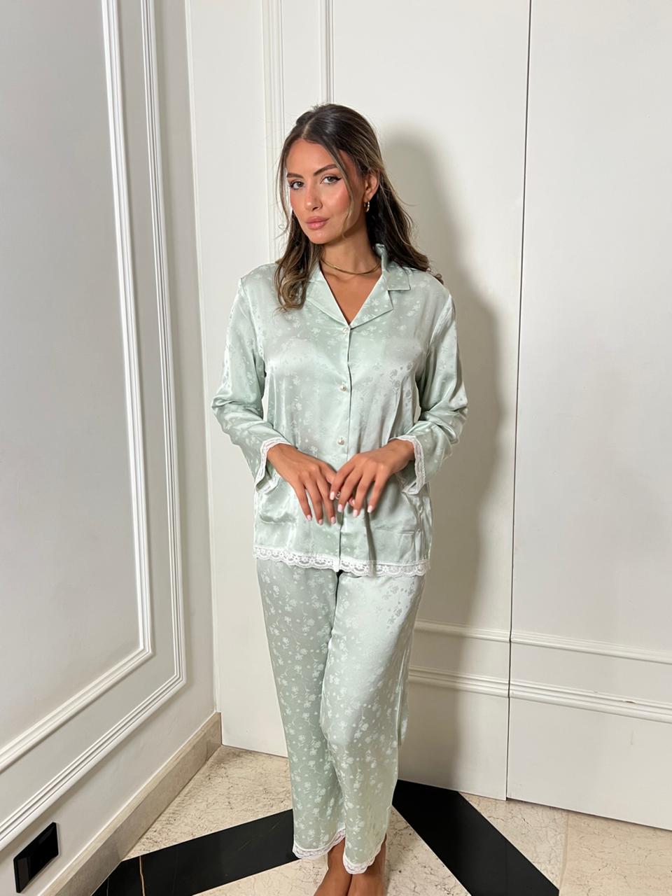 Pebble Pants Pajama Set
