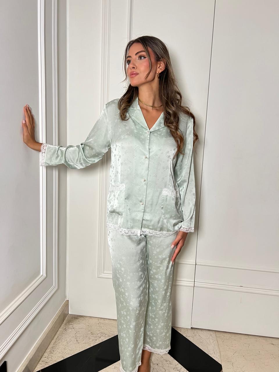 Pebble Pants Pajama Set