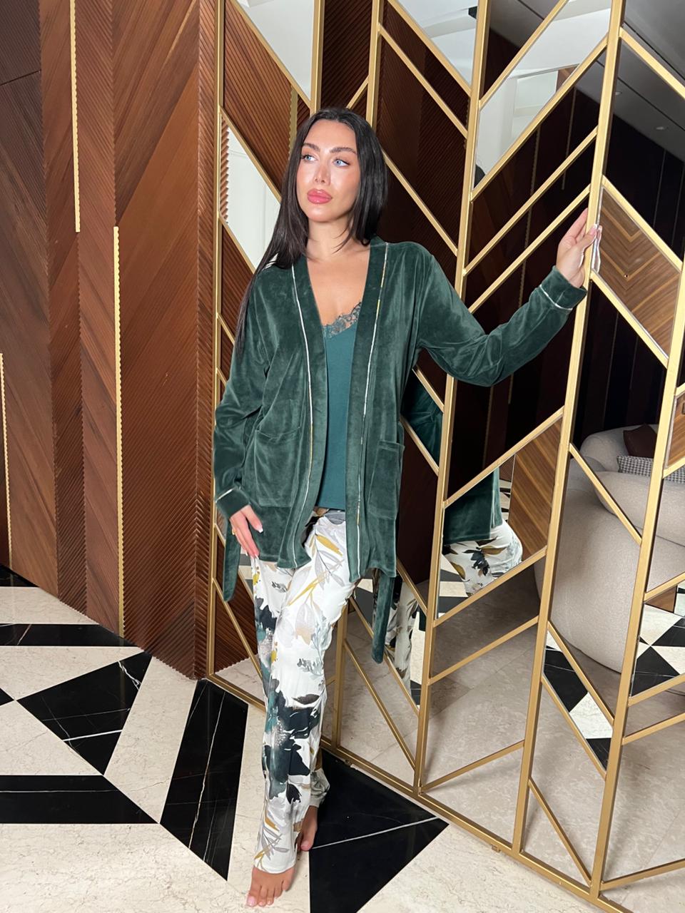 Evergreen Dream Pants Pajama Set