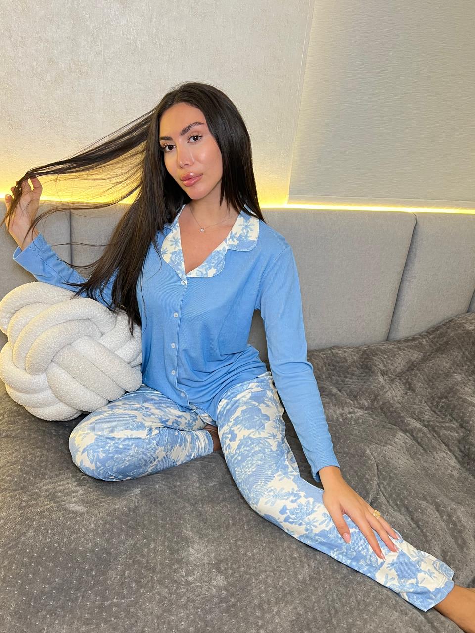 Twilight Garden Pants Pajama Set