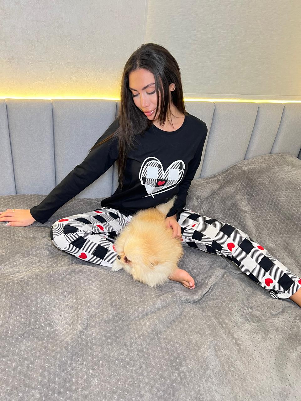 Shadow Charm Pants Pajama Set