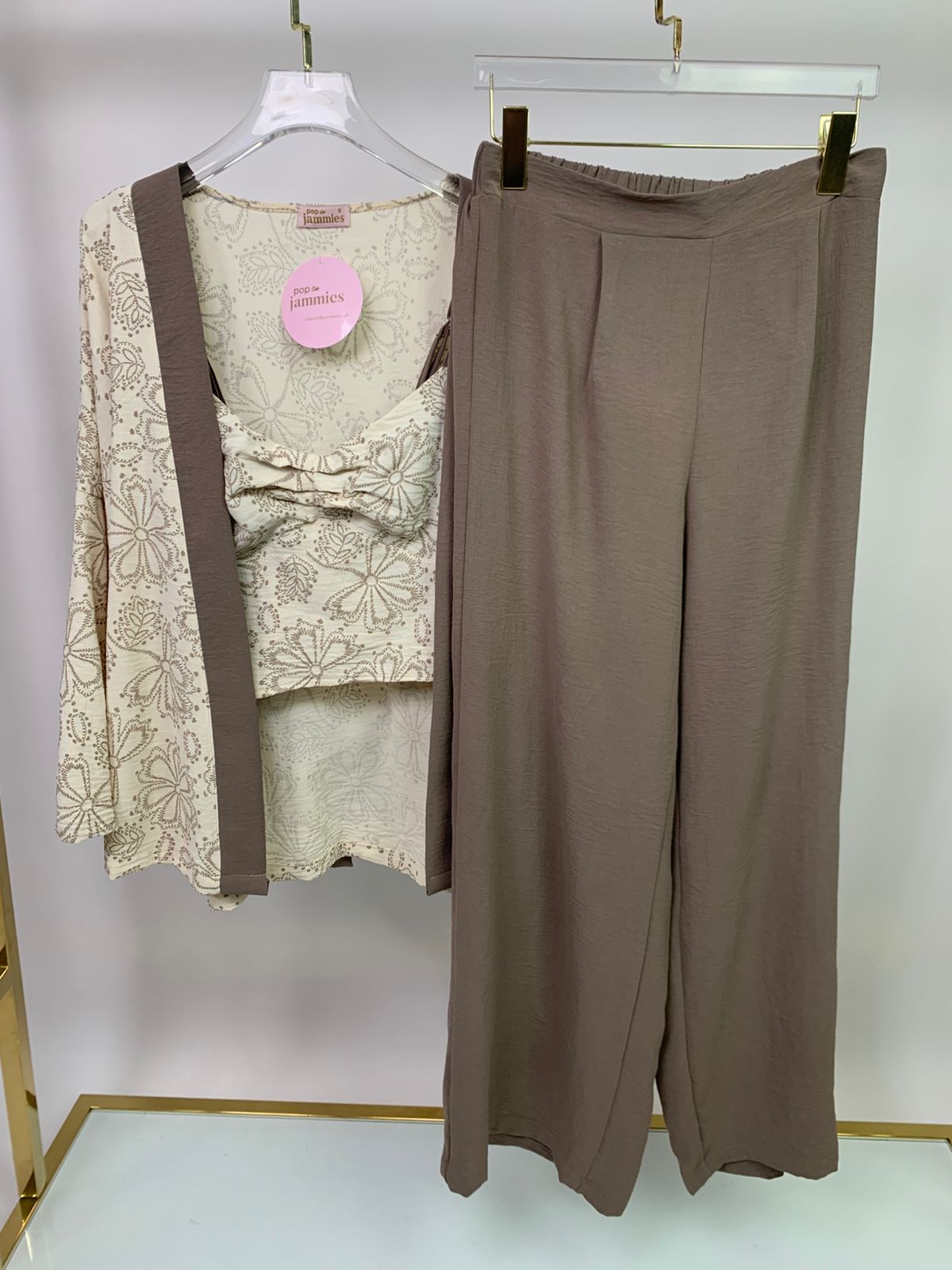 3-piece women’s pyjama set - pajama set -summer pajama - women pajama 