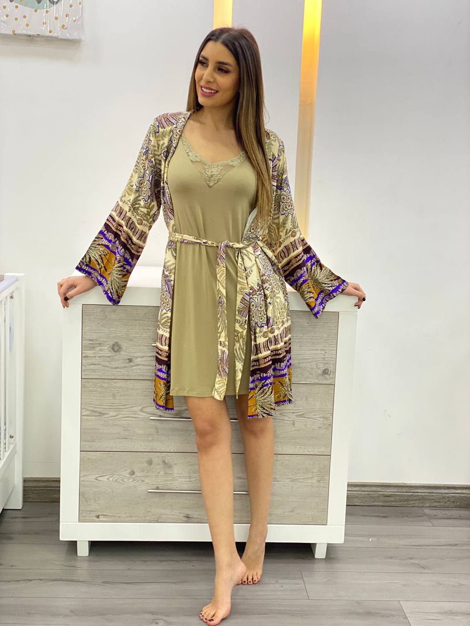 Robe et peignoir